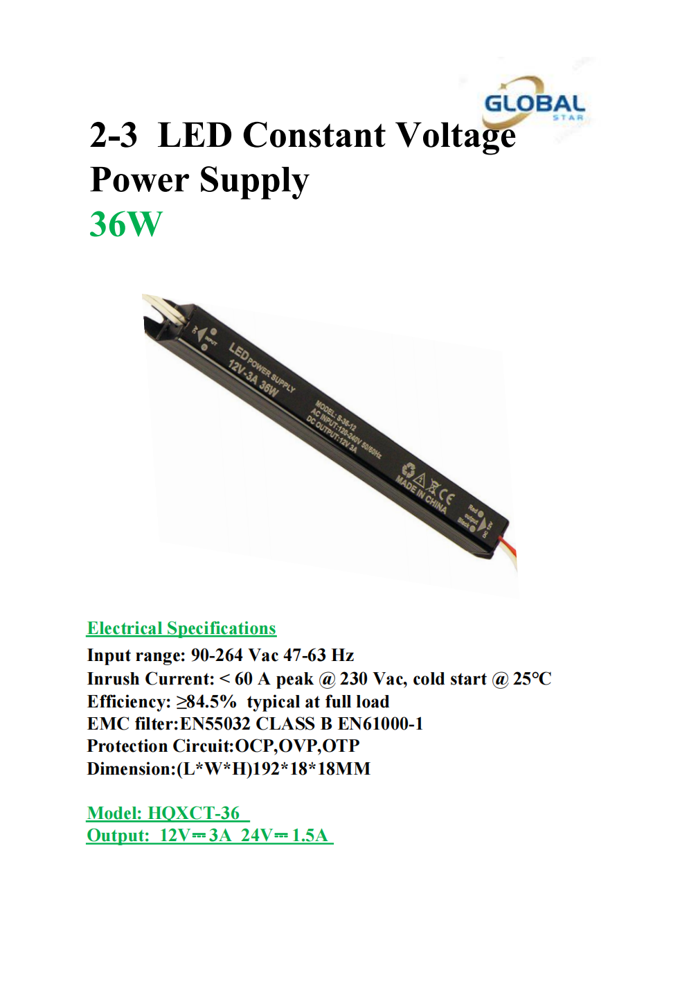 LED Constant Voltage Power Supply36W.png