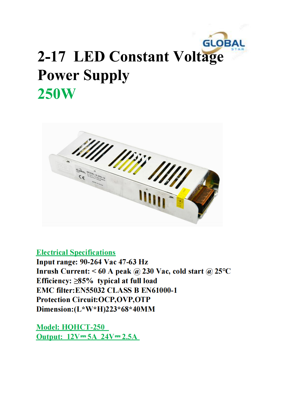 LED Constant Voltage Power Supply250W.png